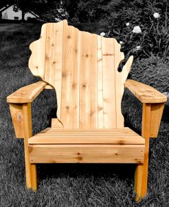 Wisconsin Adirondack Chair